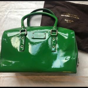 kate spade | Bags | Kate Spade Green Patent Leather Bag | Poshmark
